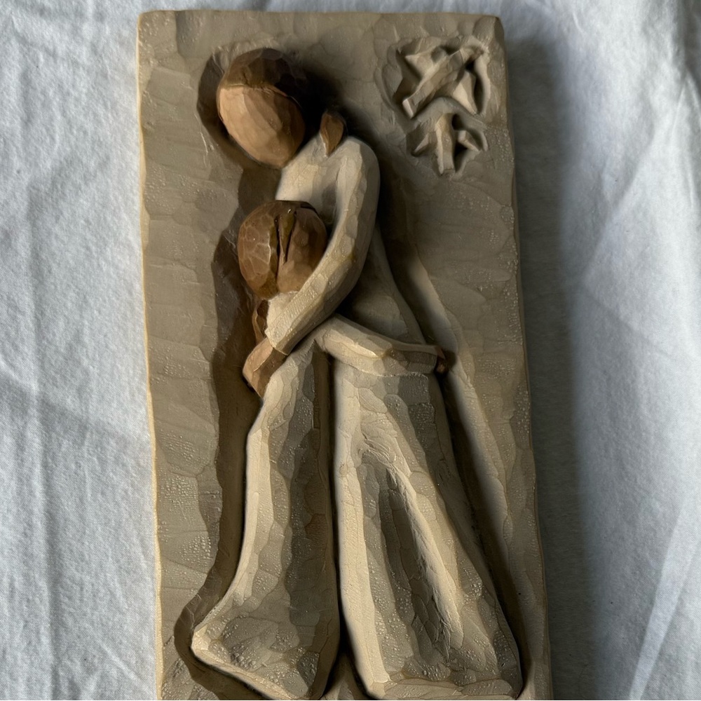 Willow Tree Ceramic Mother Daughter Sculpture
